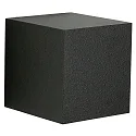 LED Wandstrahler Typ Nr. 2451, 1-seitig, Lichtaustritt, breit, 1x 13W, 3000K, 1600lm, schwarz
