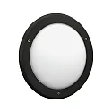 LED Wand-/Deckenleuchte Typ Nr. 6419, 1x LED 12W, 1200lm, 3000K, schwarz