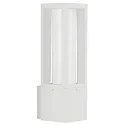 Außenwandleuchte Typ Nr. 0213, IP44, E27 max. 20W (LED), Alu-Guss / Opalglas, Weiß