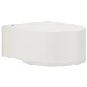 LED Außenwandleuchte Typ Nr. 0233, IP44, 3W 3000K 330lm, Alu-Guss / Sicherheitsglas satiné, Weiß