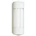 Außenwandleuchte Typ Nr. 0240, IP44, E27 QA55 max. 57W, Alu-Guss / Opalglas, Weiß