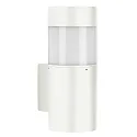 LED Außenwandleuchte Typ Nr. 0274, IP54 IK08, 9W 3000K 1000lm, Glas opal, Weiß