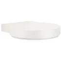 LED Außenwandleuchte Typ Nr. 0290, IP44, 16W 3000K 1600lm, Alu-Guss / Acrylglas opal, Weiß