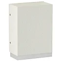 LED Außenwandleuchte Typ Nr. 0325, IP44, 230V, 3.2W 3000K 330lm, Alu-Guss / Acrylglas satiné / klar, Weiß