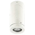 Außendecken-Strahler Typ Nr. 2138, Aufbau, IP44, GU10 PAR16 50W, drehbar und schwenkbar, Weiß