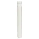 LED Pollerleuchte Typ Nr. 2294, 360° symmetrisch, 9W 3000K 1000lm Alu / Kunststoff opal, Weiß matt