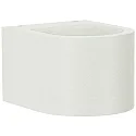 LED Außenwand-Strahler Typ Nr. 2340, Up/Down, breit/breit, Rund, IP44, 230V, 2x 3W 3000K 330lm, Glas, Weiß