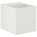 LED Außenwand-Strahler Typ Nr. 2417, Up/Down, breit/breit, Eckig, IP44, 230V, 13.4W 3000K 1200lm, Glas, Weiß