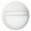 Outdoor Wall luminaire Type No. 6106, IP44, Ø 28cm, E27 QA55 max. 57W, white