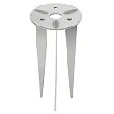 ground spike TYPE NO 0007 / Ø 10.5CM mechanical, stainless steel