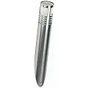 Außen-Wandfackel Typ Nr. 0204, IP44, G9 QT14 max. 40W, Edelstahl / Borosilikatglas satiné