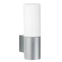 outdoor wall luminaire TYPE NO 0377 E27 IP54, silver dimmable