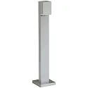 LED Bollard light Type No. 2065, IP44, 70cm, 230V AC/DC, 3.2W 3000K 330lm, cast alu / acrylic glass, stainless steel