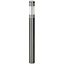 Pollerleuchte Typ Nr. 2068 Edelstahl, IP44, Höhe 90cm, E27 max. 20W (LED), Edelstahl / Opalglas