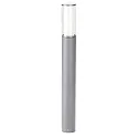 Pollerleuchte Typ Nr. 2269, IP44, Höhe 90cm, E27 max. 20W (LED), Edelstahl / Acrylglas / innen opal, Silber matt