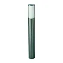Pollerleuchte Typ Nr. 2272, IP44, Höhe 90cm, E27 max. 20W (LED), Edelstahl / Acrylglas + Opalglas innen