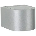 LED Außenwand-Strahler Typ Nr. 2340, Up/Down, breit/breit, Rund, IP44, 230V, 2x 3W 3000K 330lm, Glas, Silber