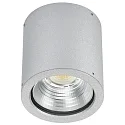 LED Außendecken-Strahler Typ Nr. 2380, 12W 3000K 1200lm, Silber matt