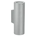 Außenwand-Strahler Typ Nr. 2481, Up/Down, IP44, 2x GU10 PAR16 50W, starr, Silber