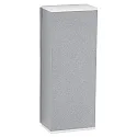 wall luminaire TYPE NO 2491 two-sided GU10 IP44, silver, transparent dimmable