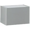 LED Außenwandleuchte Typ Nr. 6364, 2-seitig, eckig, IP44, 15cm, 2x 5.8W 3000K 430lm, Edelstahl / Opalglas