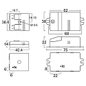CASAMBI Bluetooth Phasenabschnitts-Dimmer CASAMBI CBU-TED DUBT230-100, IP30, unabhängig, 85-240V AC, max. 100W, SK II