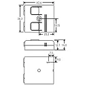 CASAMBI Passive DALI Schnittstelle CASAMBI IDABT DCS, Einbau, 9.5-22.5V DC, DALI Ein- / Ausgang (250mA) + CASAMBI MESH-Anbindung