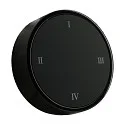 CASAMBI Dreh-Fernbedienung RWTDBTBA mit Wandhalterung, mit Akku, 5V DC, USB-C, 4 Tasten + Drehdimmer, schwarz