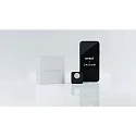 CASAMBI Bluetooth Sensor CASAMBI MOTION PAUL SMP-MLBTW, PIR Bewegung + Licht, Batterie-Betrieb, max. 14 Meter, magnetisch, Schwarz