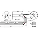 CASAMBI Bluetooth Sensor CASAMBI SEMLBTBA, IP44 (Front) / IP20, Einbau, Batterie-Betrieb, PIR Bewegung + Licht, Weiß