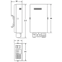 CASAMBI DALI Gateway CASAMBI GWLBT2N, Einbau, 12-24V DC, max. 422W, Eingang DALI + Taster / Ausgang CASAMBI, 4-Kanal