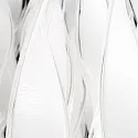 Wall luminaire AP AURA, E27, IP20, Murano glass, white