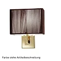 Wandleuchte AP CLAVIUS Wandleuchte, E14, IP20, Gold / Sand
