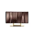 Tischleuchte LT CLAVIUS G, 60cm, E27, IP20, Gold / Tabak