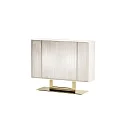 Tischleuchte LT CLAVIUS P, 40cm, E14, IP20, Gold / Sand