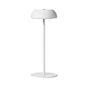 Outdoor LED Akku-Tischleuchte LT LED FLOAT, IP55, 3.5W 2700K 200lm, dimmbar, 9h Betriebsdauer, weiß/weiß