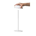 Axolight Outdoor LED Akku-Tischleuchte LT LED FLOAT, IP55, 3.5W 2700K 200lm, dimmbar, 9h Betriebsdauer, weiß/weiß