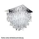 Deckenleuchte PL AURA GR, E27, IP20, Muranoglas, weiß