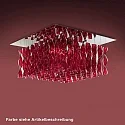 Ceiling luminaire PL AURA G 30, E27, IP20, Murano glass, clear