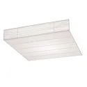 Deckenleuchte PL CLAVIUS, 60x60cm, 3x E27, IP20, weiß