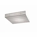 Deckenleuchte PL CLAVIUS, 60x60cm, 3x E27, IP20, Sand