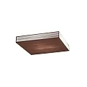 Deckenleuchte PL CLAVIUS, 60x60cm, 3x E27, IP20, Tabak