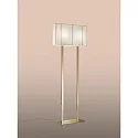 Axolight Stehleuchte PT CLAVIUS, 2x E27, IP20, Gold / Sand
