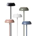 Outdoor LED Akku-Stehleuchte LT LED FLOAT, IP55, 3.5W 2700K 200lm, dimmbar, 9h Betriebsdauer, weiß/weiß