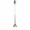 LED Pendelleuchte SP FAIRY, 7.4W 2700K 565lm, IP20, Chrom, Glas Amber