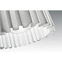 Pendant luminaire SP SKIRT 050, E27, IP20, white