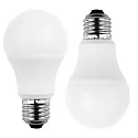 LED Birnenlampe SMD Essential, E27, 8W 2700K 810lm 230°, weiß / matt, DOPPELPACK