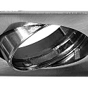 Blulaxa Bajonett Einbaurahmen für LED Reflektor Lochausschnitt: 70 mm, quadratisch, inkl. GU10 Fassung