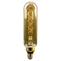 LED Röhrenlampe T65, E27, 5W 1800K 250lm, Glas gold VSS, 27.5x6.5cm