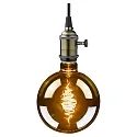 HWH LED Lamp Globe G200, 8,5W, E27, 500lm, 1800K, glass gold CRO